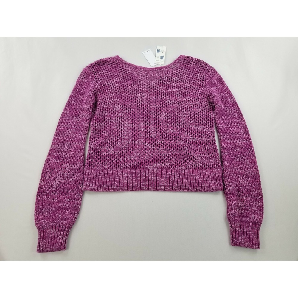 Splendid women sweater wear 2 ways RS0410X sz M magenta $148